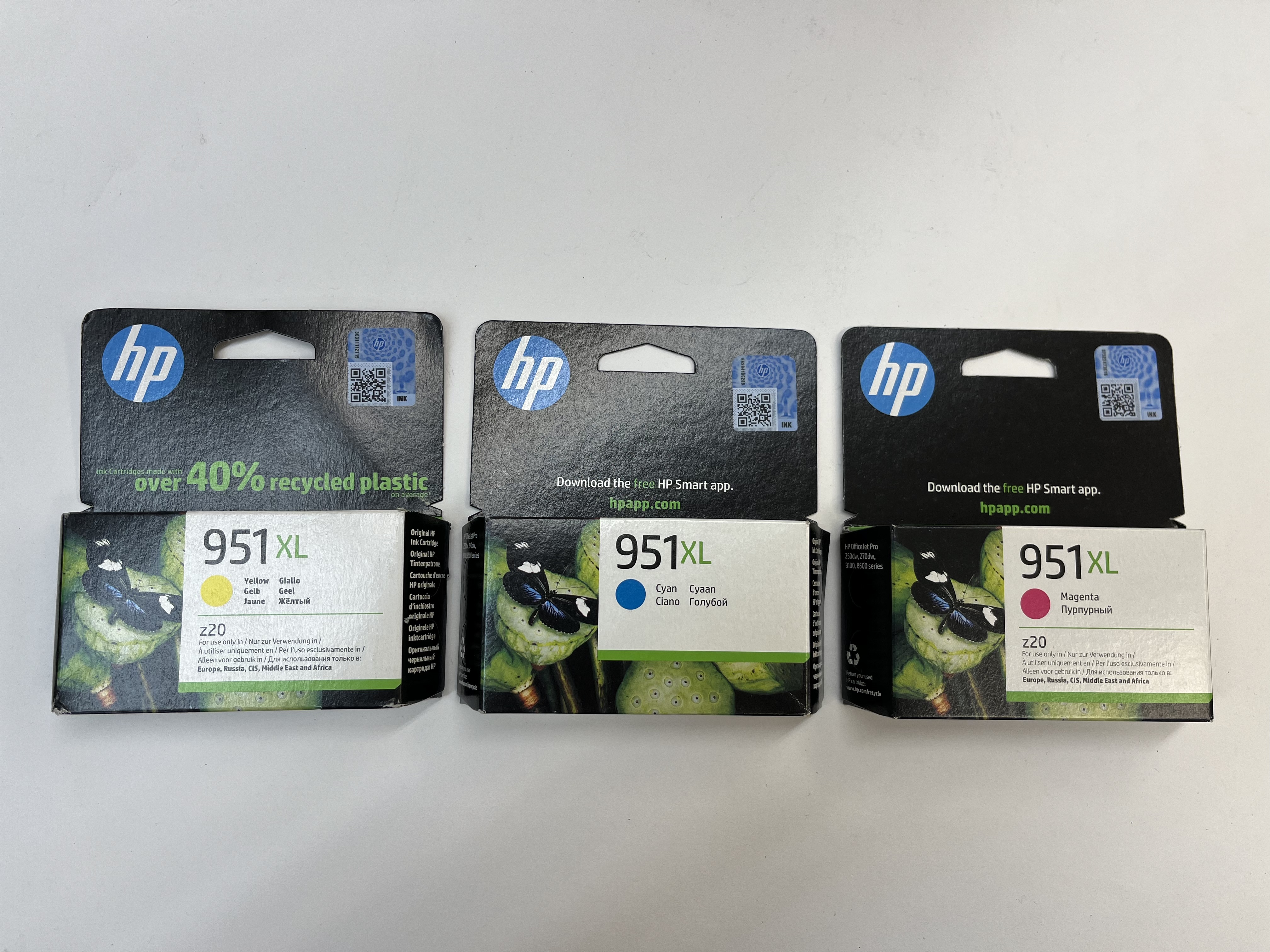 HP Druckerpatrone XL Yellow/Magenta/Cyan