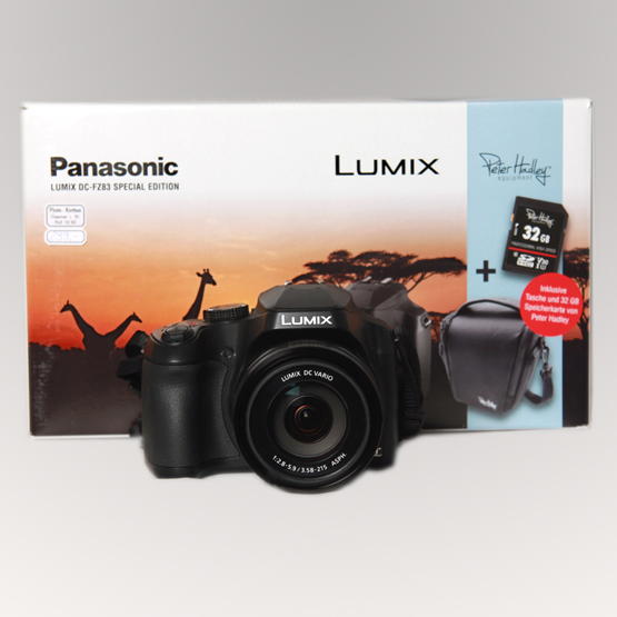 Kamera Panasonic DC-FZ83 Special Edition Kamera 1x PH 32 GB Prof.SD Karte/1x PH Tasche